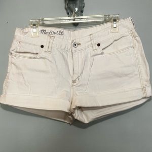Madewell 30 white shorts